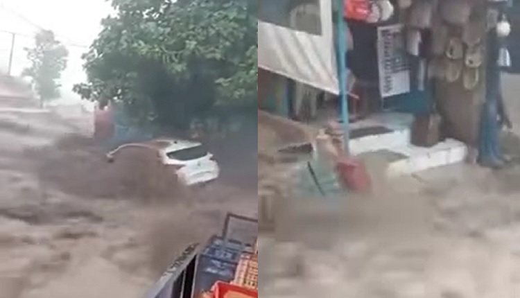فيديو..سيول جارفة تضرب جماعة مولاي ابراهيم بإقليم الحوز وتتسبب في خسائر فادحة
