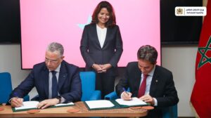 التوقيع على عقد هام لتزويد المغرب بـ 0.5 مليار متر مكعب في السنة من الغاز الطبيعي المسال لمدة 12 سنة.