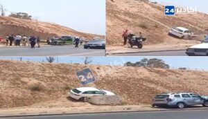 أكادير: نجاة عدد من الأشخاص في حادثة سير مروعة.