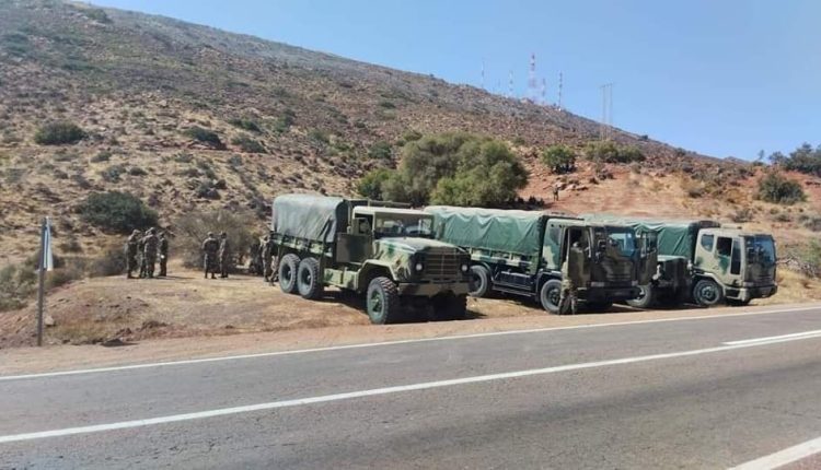 جهود متواصلة للسيطرة على حريق اندلع بجبال تارودانت، وفرق أمنية وعسكرية تنضم للعملية