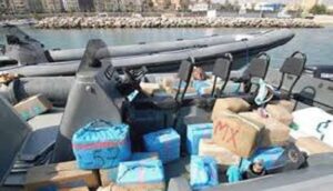 طن و 200 كيلوغراما من المخدرات