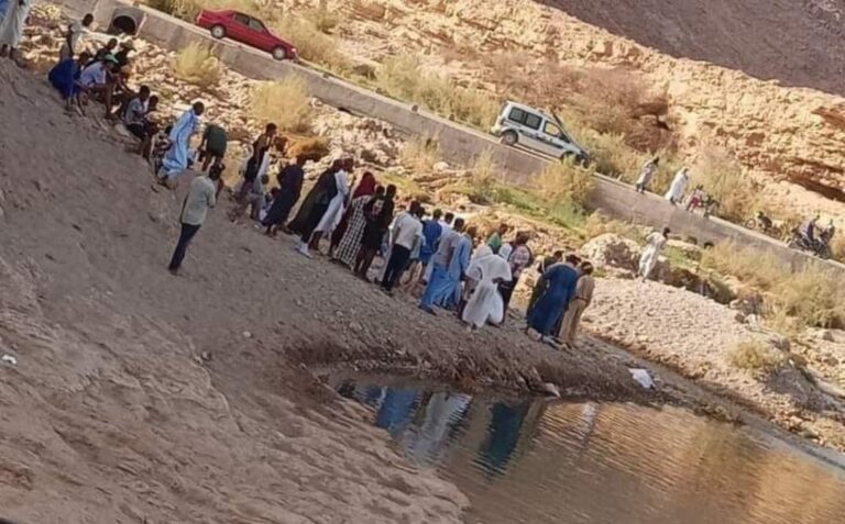 غرق شاب بشلال العتيق جماعة تسينت بطاطا