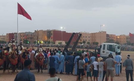 تيزنيت : فارس يقتل فرسه بالخطأ بطلق ناري