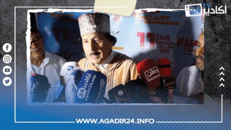الرايس اعراب اتيكي يكشف جديده الفني بمهرجان تيميزار