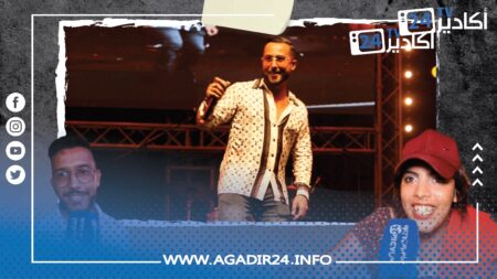ساكنة تيزنيت تنبهر باداء فنان البوب ايمن السرحاني