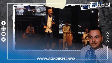 ساكنة تيزنيت تنبهر باداء سفير الاغنية الشعبية الصنهاجي