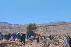 ساكنة إحدى الجماعات للاحتجاج 2