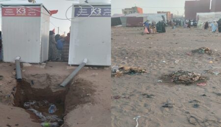 سيدي بيبي:  انتهى المهرجان لتعود أيام المعاناة والفوضى.