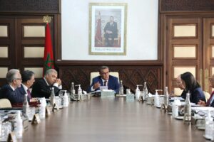 الحكومة تفتح باب التبرع لمواجهة تداعيات الزلزال الذي ضرب المغرب. 5 مجلس الحكومة
