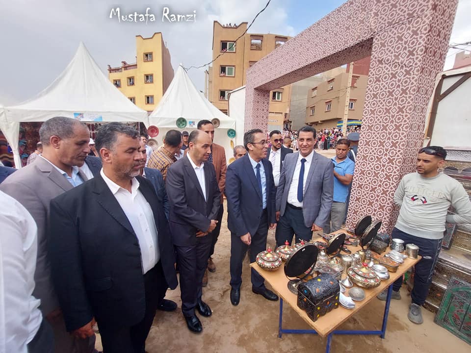 معرض الصناعة التقليدية بجماعة سيدي وساي 4