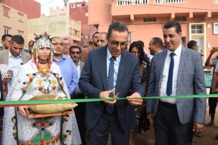 إقليم إشتوكة أيت باها:  افتتاح معرض الصناعة التقليدية بجماعة سيدي وساي
