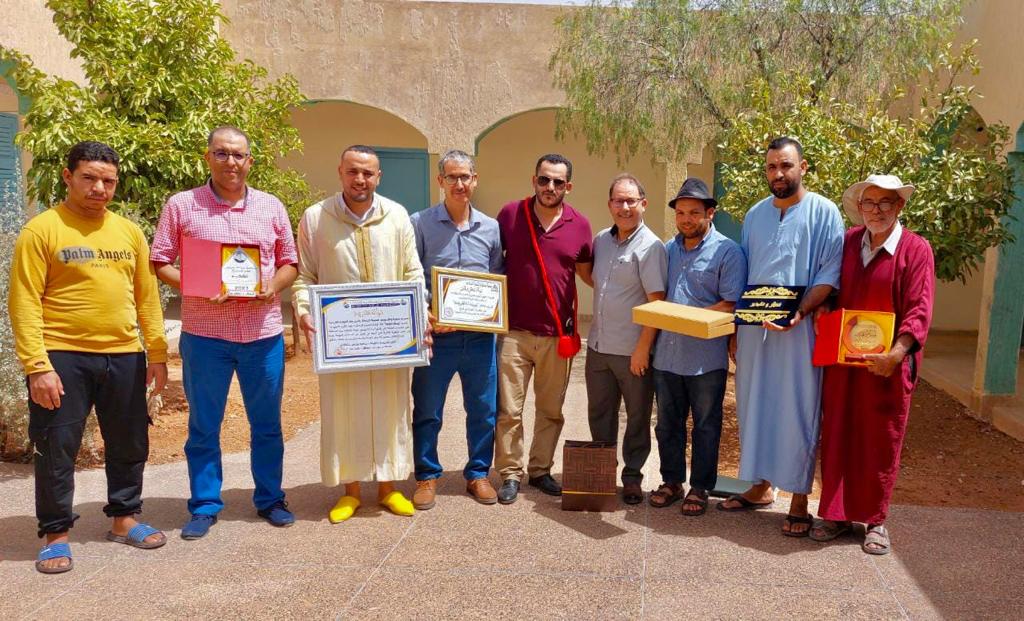 “يوسف الخوجة” قائد قيادة تامنت، يحضى بتكريم خاص.