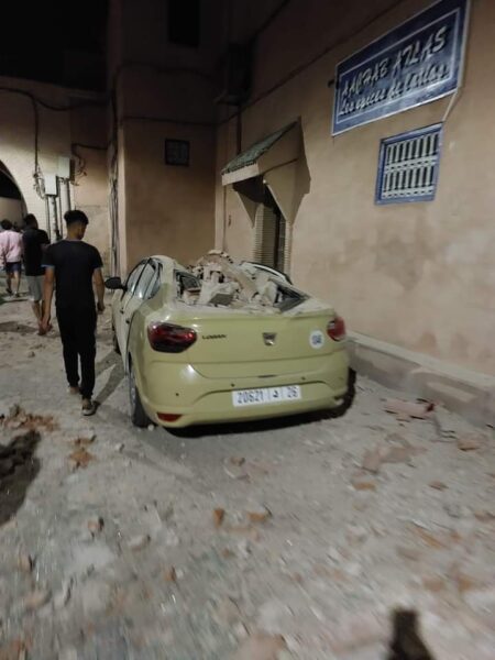 تعليمات عاجلة لعناصر الوقاية المدنية بأكادير للإنتقال فوراً لتارودانت، و تشكيل خلية أزمة بالإقليم بعد سقوط ضحايا جراء الزلزال المرعب.