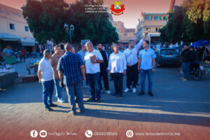 وهبي يحل بتارودانت و بعقد لقاءََ مستعجلا بعد الزلزال المرعب الذي ضرب المدينة.