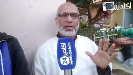 شوفو الخيرات التي توصل بها منكوبو الزلزال، و هذه طريقة التوزيع المضبوطة.