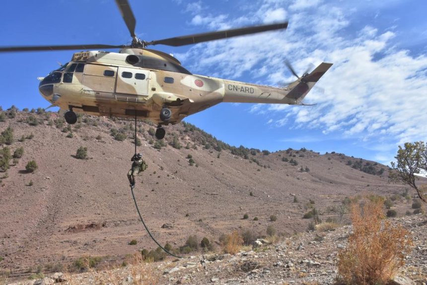 العثور على عائلتين مكونتين من 8 أفراد محاصرين في منطقة جبلية بجبال تارودانت.