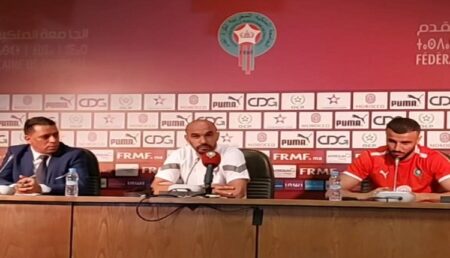 الركراكي : شكرا للجامعة على اختيار ملعب أكادير للعب مباراة المنتخب الوطني ضد ليبريا.