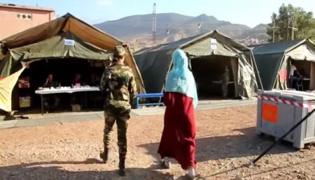 زلزال تارودانت: إقامة مستشفى طبي جراحي ميداني بتعليمات سامية في "تافنكولت " بعد الزلزال