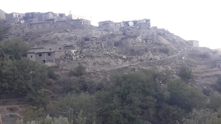 الأمطار قادمة: منكوبو الزلزال بالمناطق المنسية بتارودانت في وضع أعقد، و يستغيثون: أنقذونا.