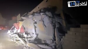 شاهد آثار الدمار الذي خلفه الزلزال بتارودانت