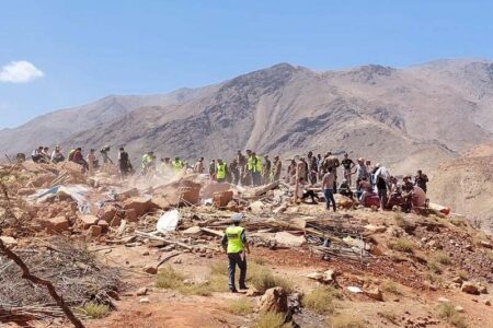 زلزال المغرب: استقرار الحصيلة المؤقتة في حدود السابعة والنصف مساء في وفاة 2122 شخصا و2421 جريحا