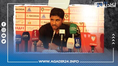تصريح مدرب فريق المغرب التطواني عقب الفوز امام حسنية اكادير