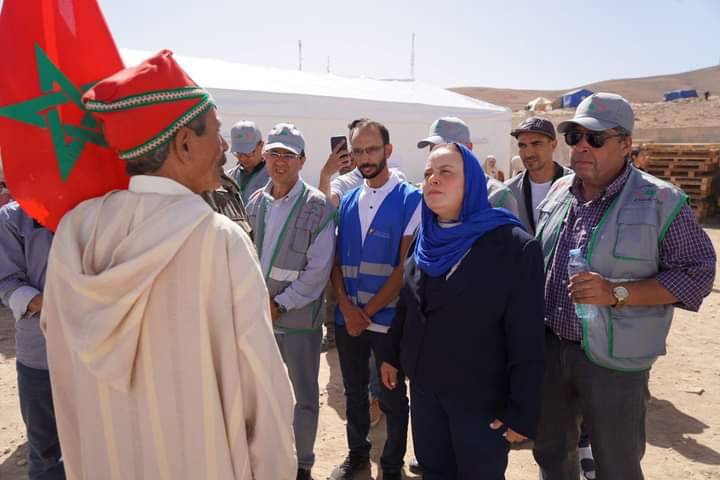 وزيرة التضامن في زيارة خاصة لإقليم الحوز 2