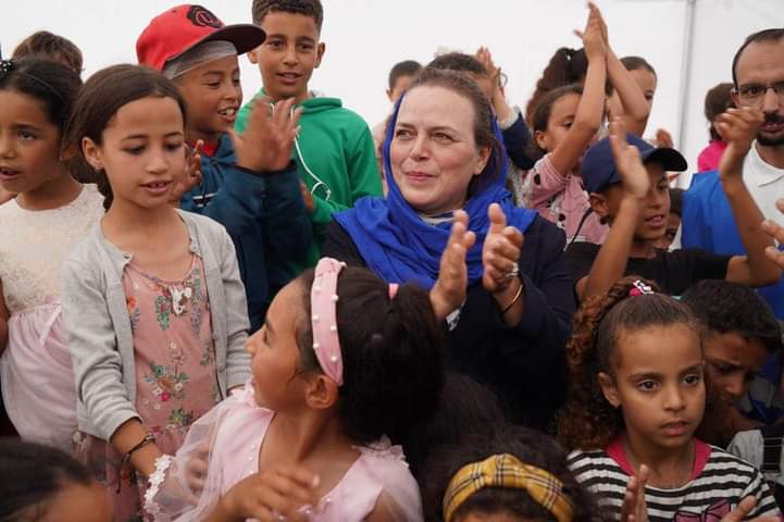 وزيرة التضامن في زيارة خاصة لإقليم الحوز 3