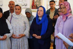 وزيرة التضامن في زيارة خاصة لإقليم الحوز 5