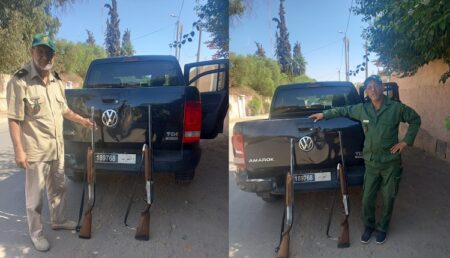 تارودانت : ضبط مخالفين متورطين في القنص العشوائي، و ضمنهم رئيس جماعة.