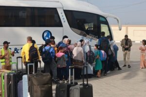 المغاربة العالقين في غزة