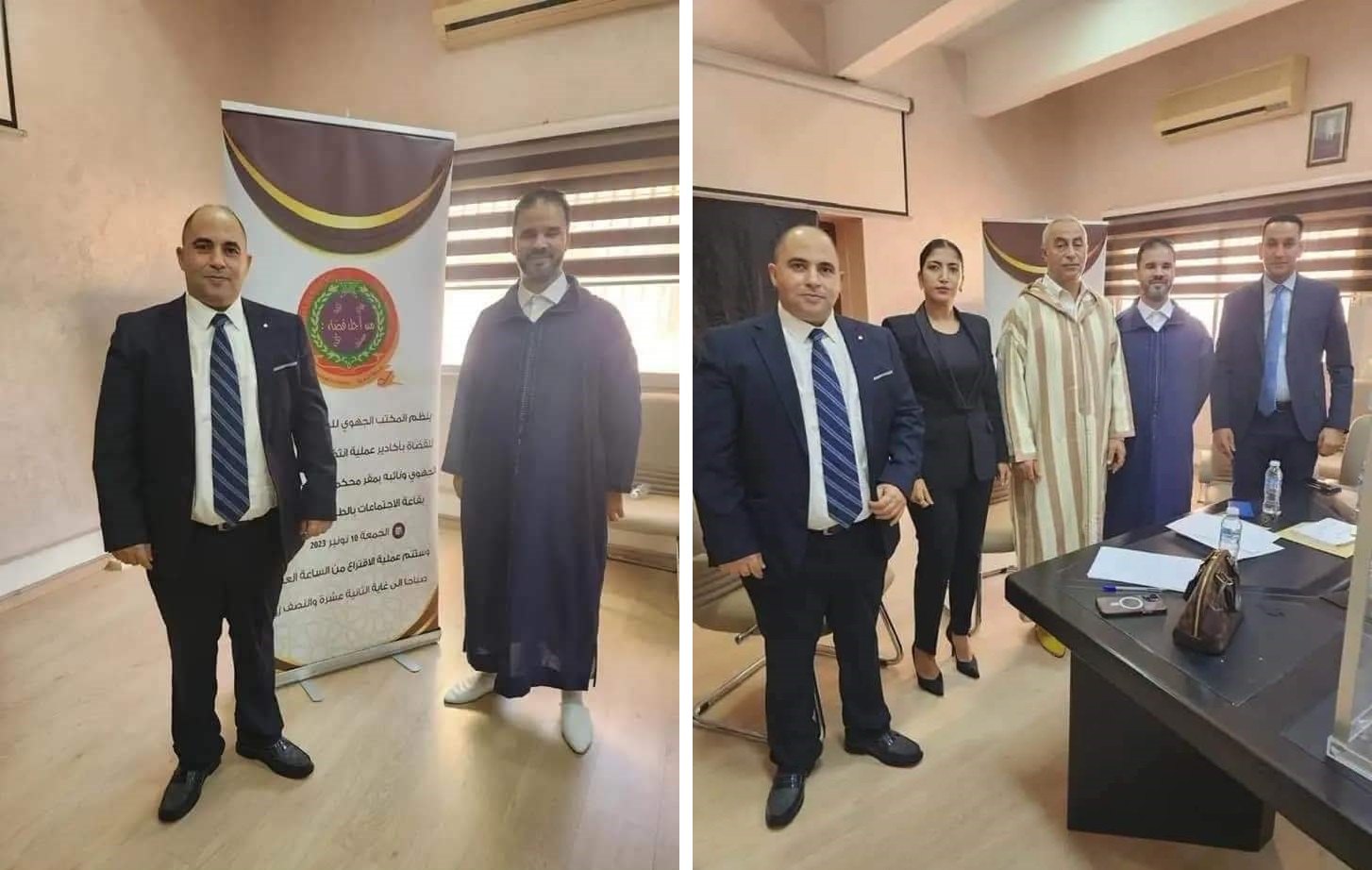 انتخاب د. هشام الحسني رئيسا للمكتب الجهوي للودادية الحسنية للقضاة بالدائرة الاستئنافية أكادير.