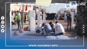 شباب أكادير يبدعون في مسرحية تعكس الواقع المعاش في غزة 12 شباب أكادير