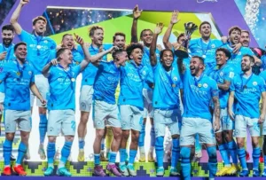 مانشستر سيتي يوقع على فوزه بكأس العالم للأندية بعد تسجيله لرباعية نظيفة