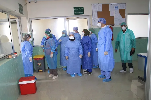 الممرضون والتقنيون في الصحة بالمغرب يضربون و يحتجون.