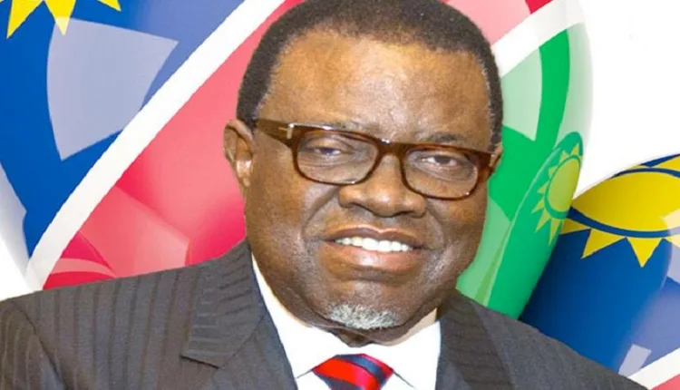  وفاة رئيس ناميبيا حاجي جينجوب