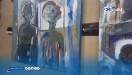 أكادير و بالفيديو: رواق حديقة أولهاو يحتضن معرضا مشتركا للفنانين التشكيليين رشيد فاسح والإمام دجيمي