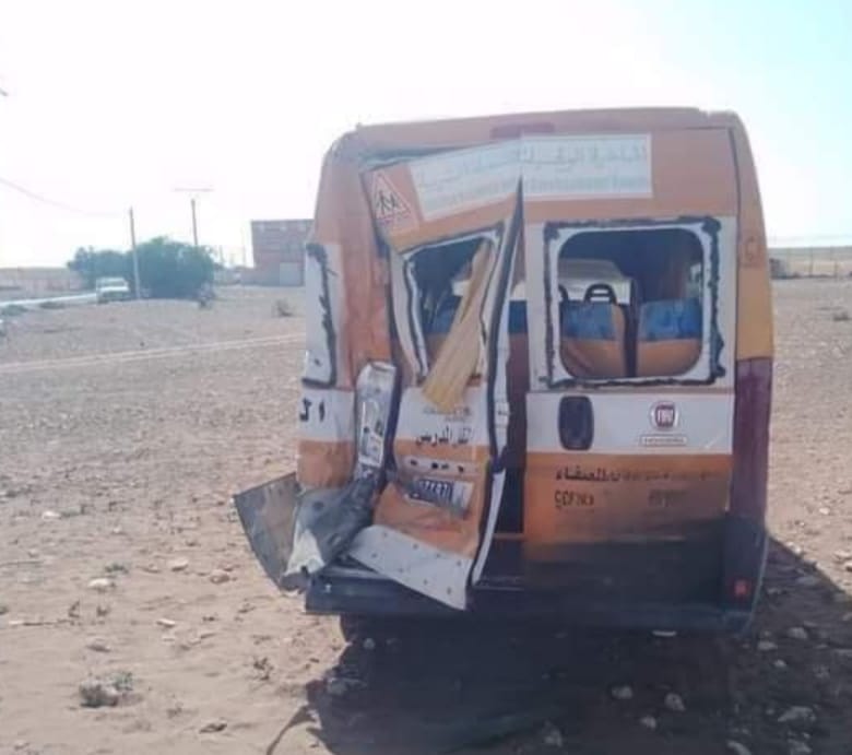 سوس ماسة : تلاميذ ينجون من الموت إثر اصطدام حافلة للنقل المدرسي بحافلة لنقل المستخدمين