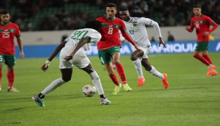 المنتخب الوطني المغربي ينهي مباراته الودية الثانية بنتيجة البياض مع موريتانيا.