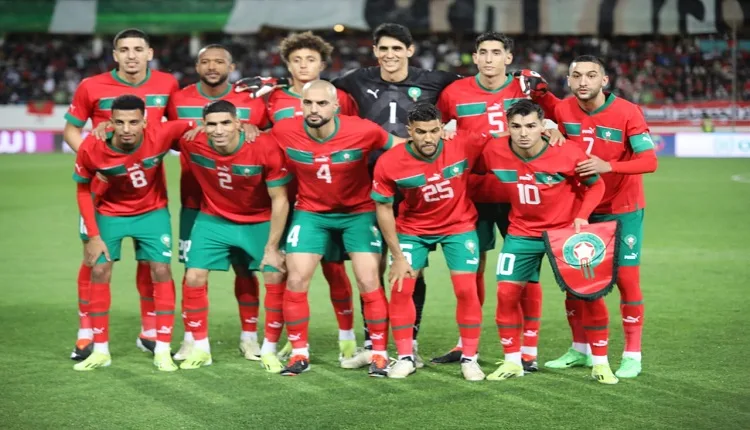 Lequipe nationale marocaine face a lAngola au stade Adrar Agadir 2 jpeg