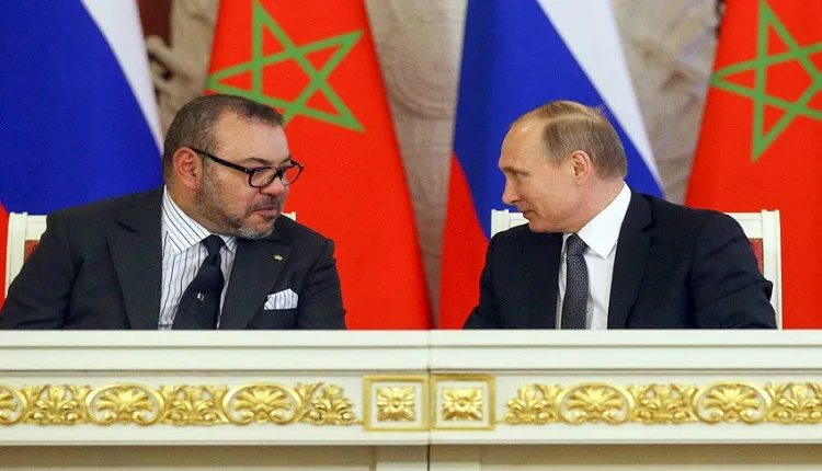 President russe et roi du Maroc jpg