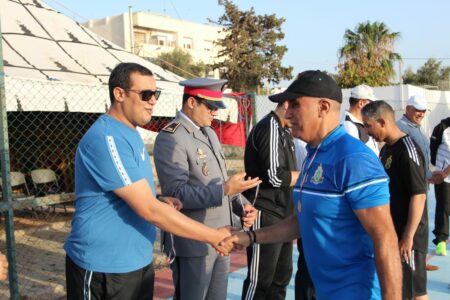 أكادير : فريق الدرك الحربي يتوج بطلا للدوري الرمضاني. أكادير : فريق الدرك الحربي يتوج بطلا للدوري الرمضاني.