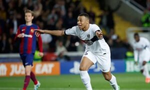 Le Paris Saint Germain bat Barcelone
