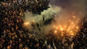 Manifestations contre Netanyahu