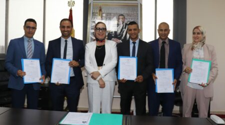 أكادير و بالصور: تنصيب رؤساء المصالح الجدد بالأكاديمية الجهوية للتربية والتكوين لجهة سوس ماسة و مديرياتها الإقليمية. أكادير و بالصور: تنصيب رؤساء المصالح الجدد بالأكاديمية الجهوية للتربية والتكوين لجهة سوس ماسة و مديرياتها الإقليمية.