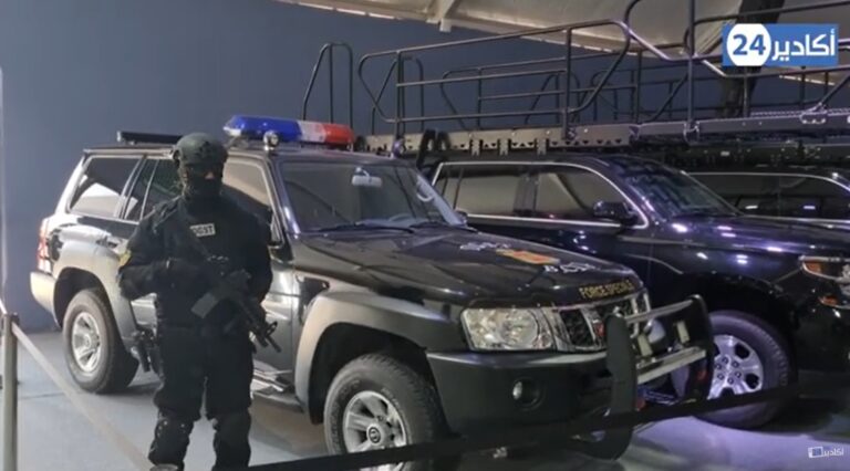 شاهد : جولة لأكادير 24 في وسط معرض الأبواب المفتوحة للأمن الوطني بأكادير.