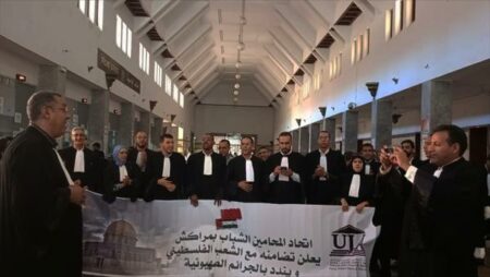 محامو مراكش يوقعون مبادرة لنصرة الشعب الفلسطيني