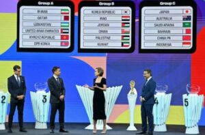 مواجهات قوية تسفر عنها قرعة تصفيات المونديال في آسيا.