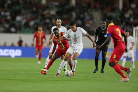 المنتخب المغربي يمطر شباك الكونغو برازافيل بسداسية، و ينفرد بصدارة المجموعة الخامسة.
