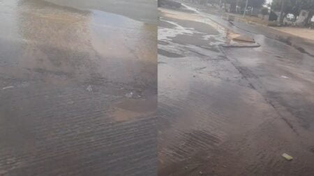 أكادير و بالفيديو: ضياع كميات مهمة من المياه في عز أزمة الندرة و الجفاف والإجهاد.